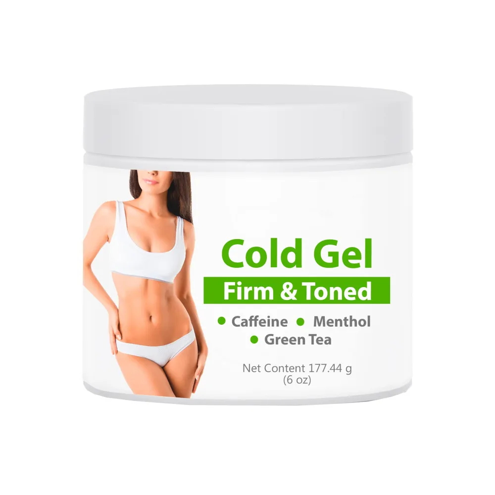 Private Label Cellulite Cold Gel slimming cream with Caffeine and Green Tea Extract - Firming and Toning