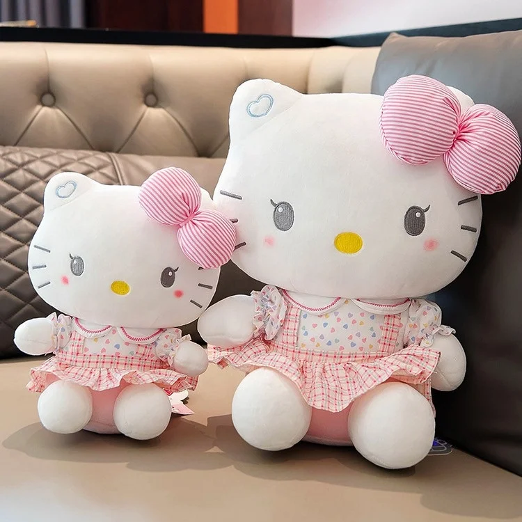 Hello Kt мягкая игрушка кошка куклы аниме фигурка игрушки животные Plushie производитель плюшевые