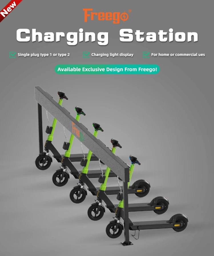 Wireless Over-Charge Protection E Scooter Docking Charge Station