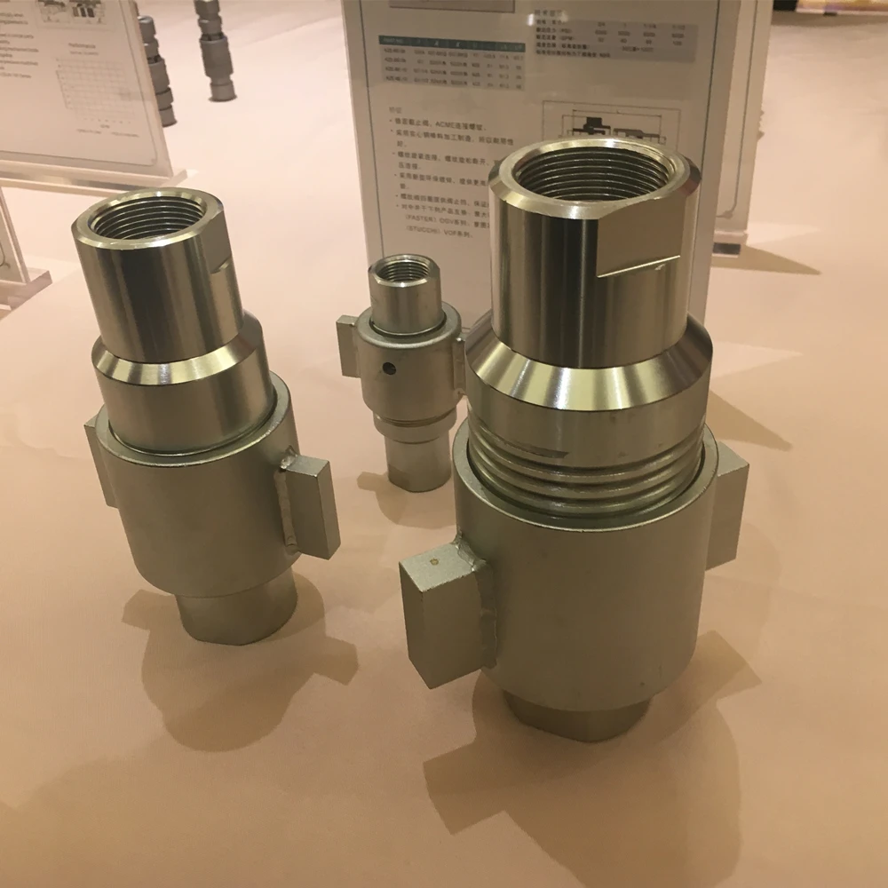 Hydraulic Quick Coupling Wing Type VOF/OGV Series Oil & Gas Quick Coupler