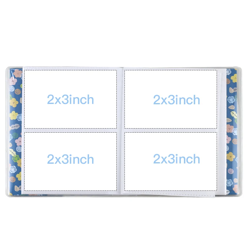 Wholesale PVC waterproof cartoon kpop photo clip album for 2x3/3x5 Inch,instax mini film