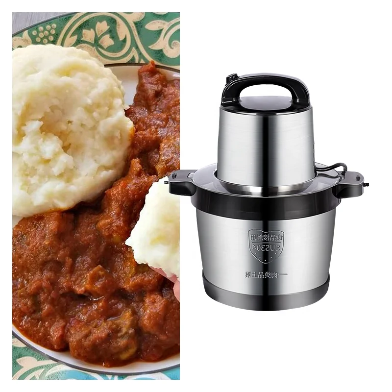  Электрическая мясорубка из чистой меди 6 л 1500