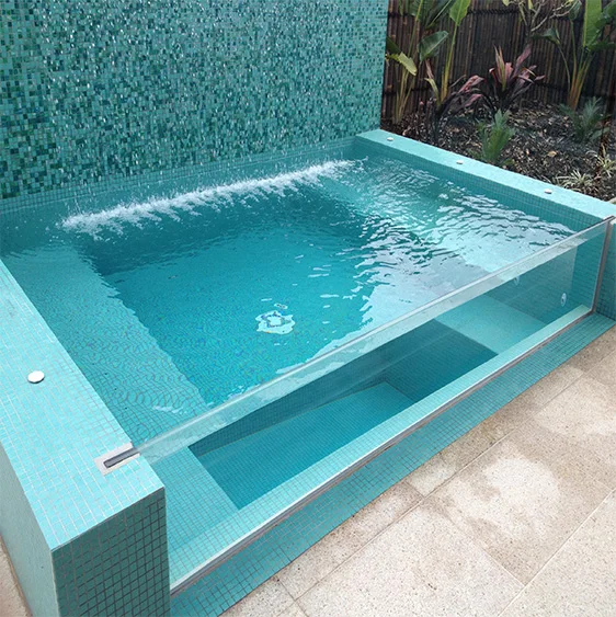 Low price direct selling clear glow in the dark acrylic sheet for swimming pool