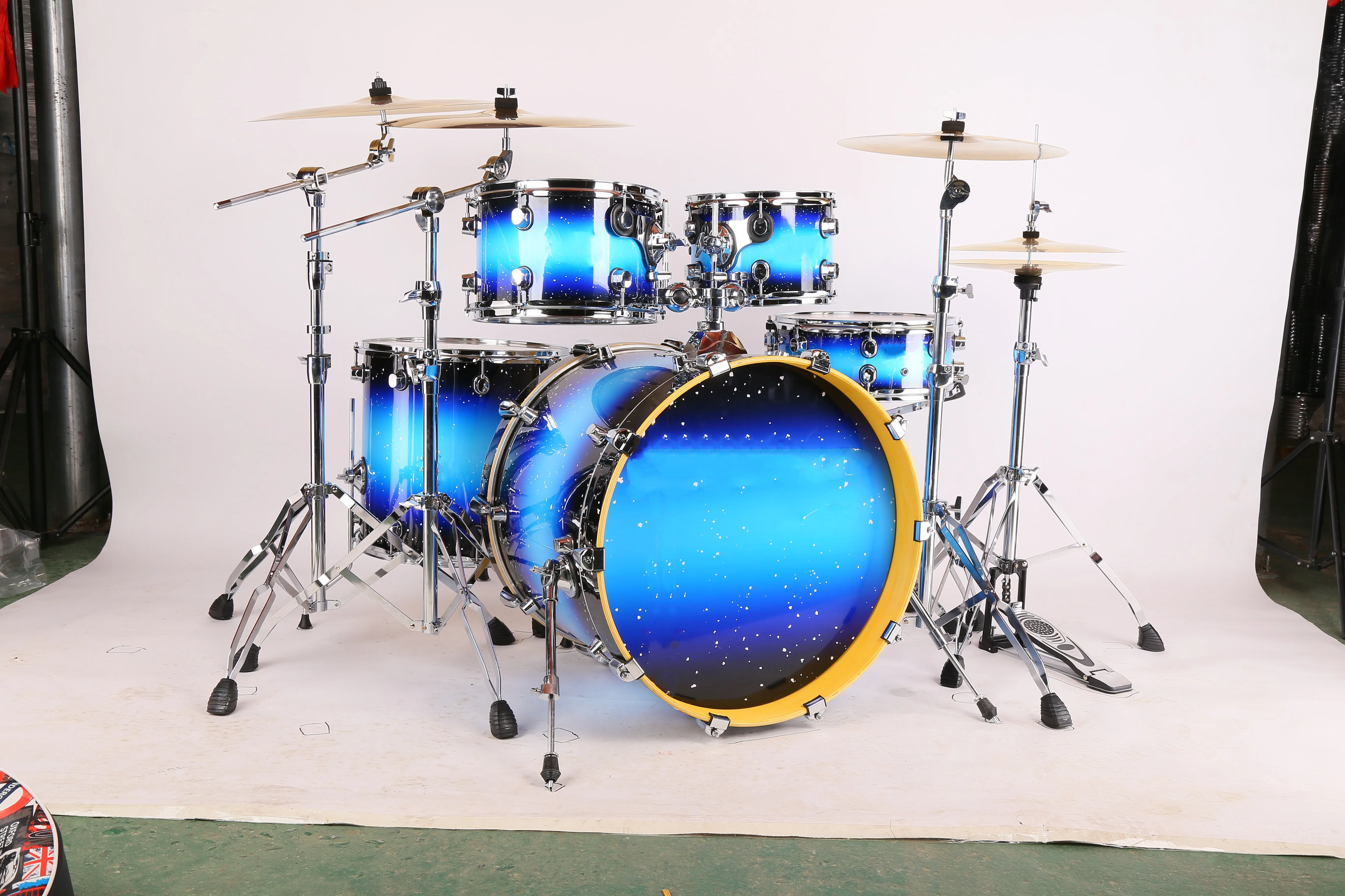 2023 Drum Set Double Pedal Drum Complete Kits For Sale Percussion Drum Set