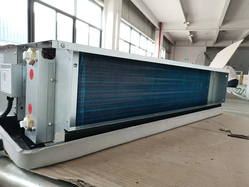  OEM низкий уровень шума 2 трубочные системы ряда потолочный скрыть кондиционера вентиляторный доводчик с водяным