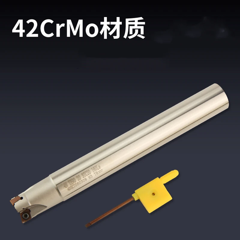 4NKT Mill arbor Double-sided Edge High-efficiency CNC Milling Cutter Rod Match Carbide Cutting Tools Inserts 4NKT060308