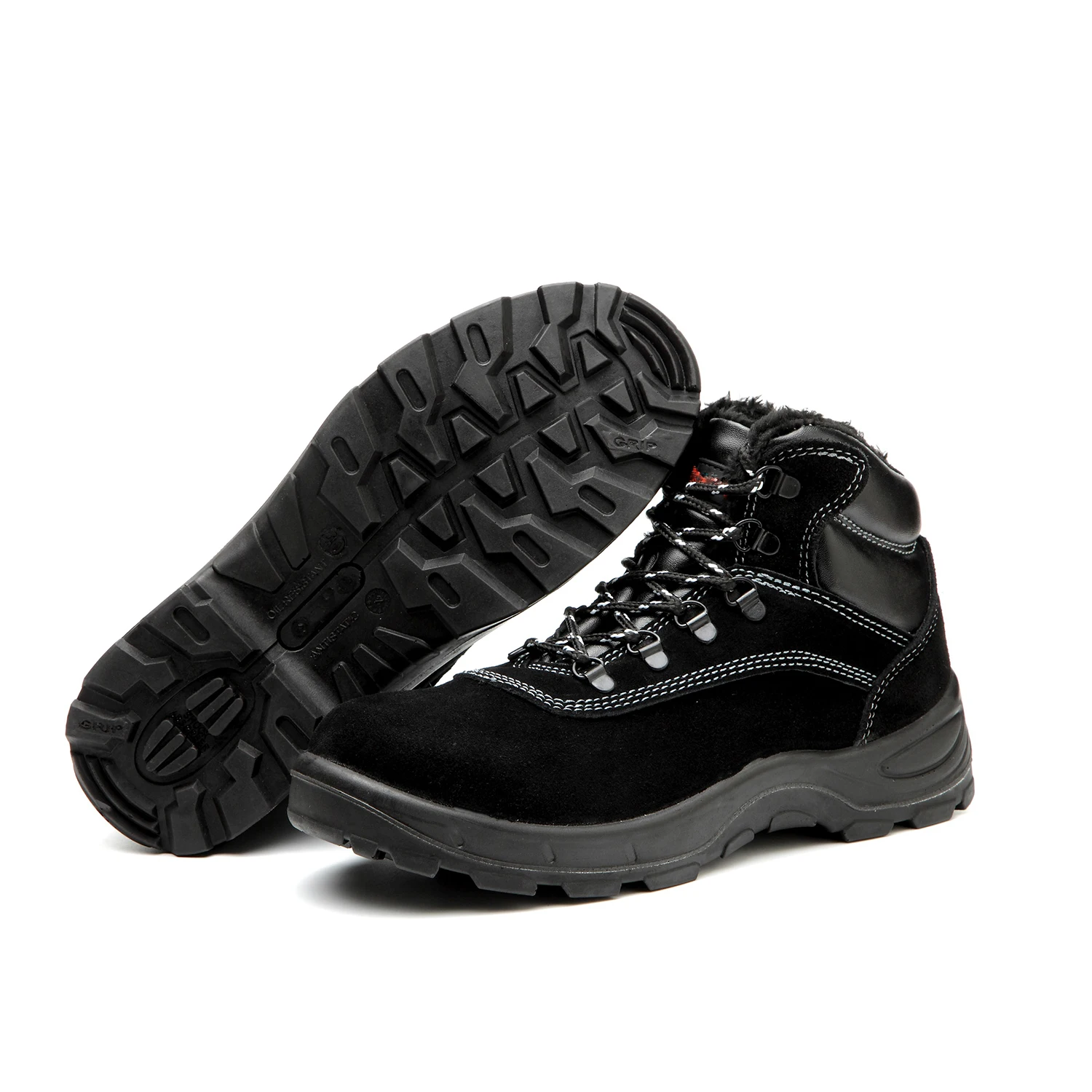 Winter labor shoes steel toe anti - smashing puncture - proof electrical insulation waterproof high help safety boots