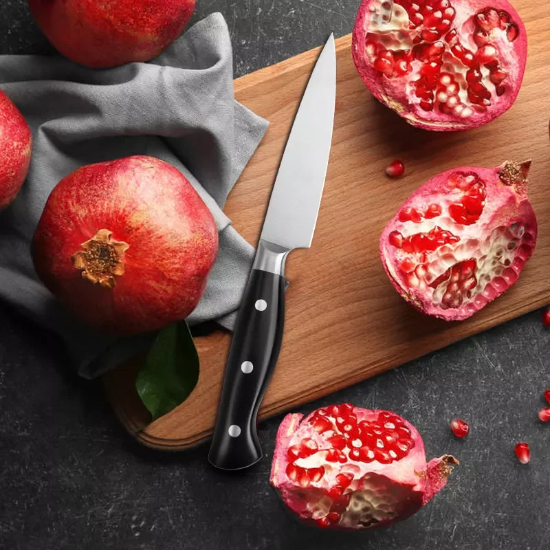 Manufacturer 16pcs Super Sharp Stainless Steel Kitchen Chef Knife Set With Wooden Block