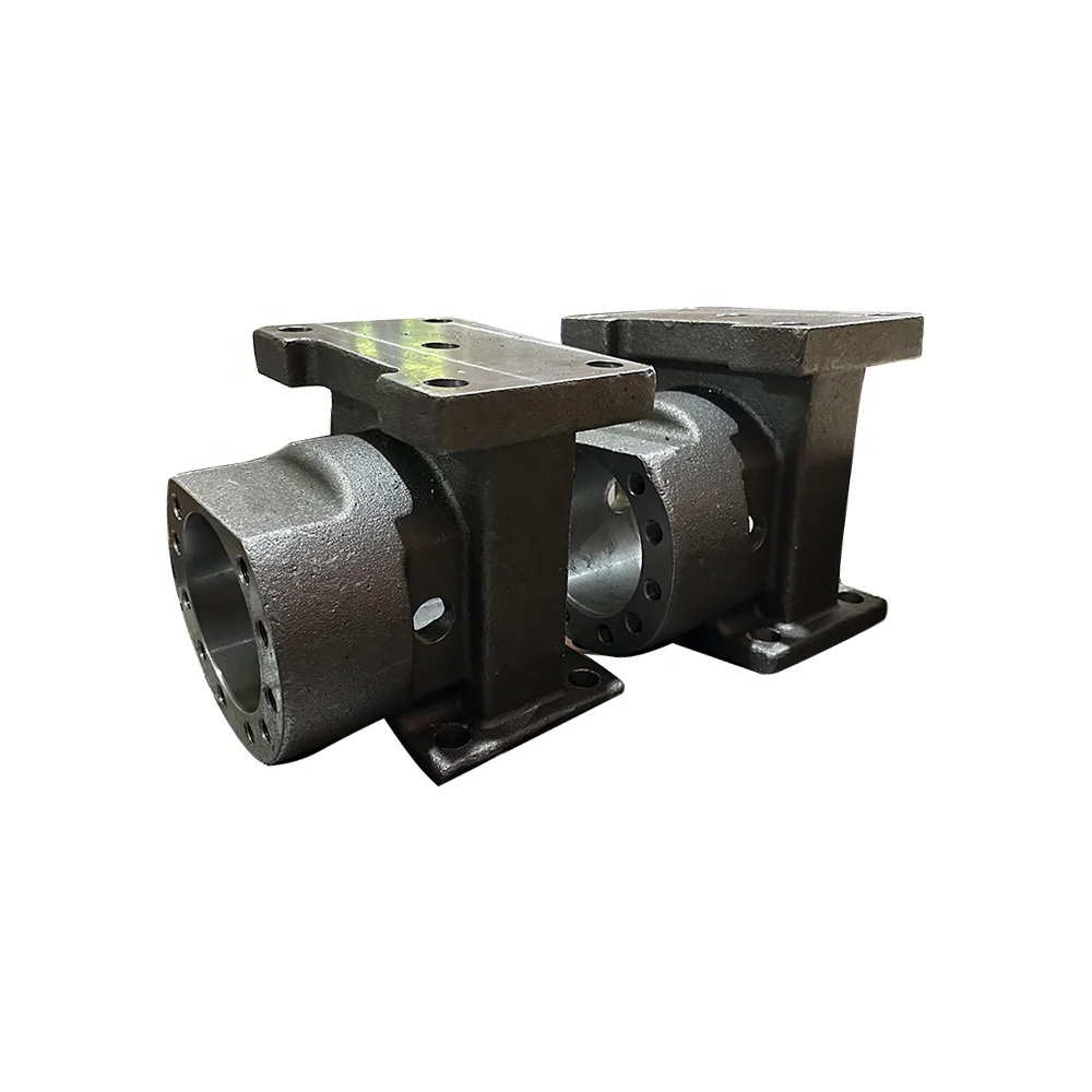 Machining Services OEM Custom Precision Iron Casting Engine Covers Metal Shell