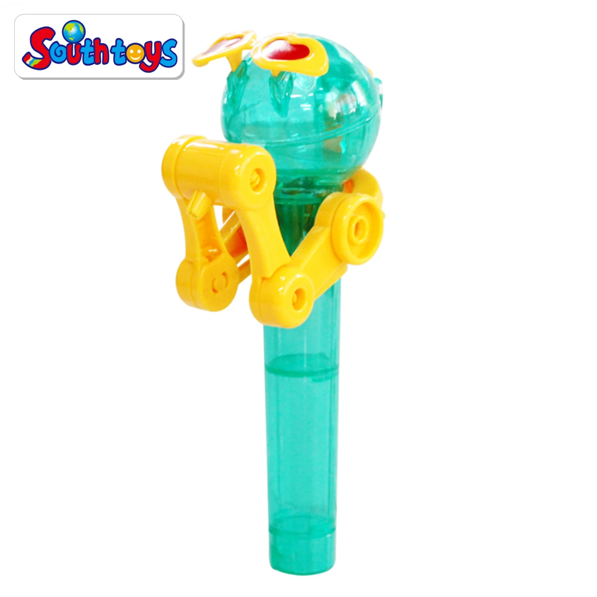 Creative Design Plastic Eating Lollipop Robot Lollipops Man Holder Candy Stand Gifts
