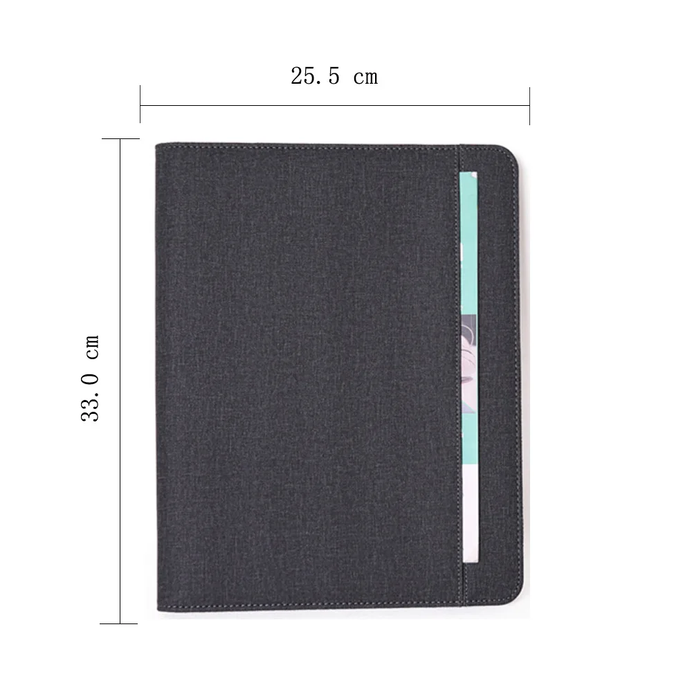 Power Bank Multifunctional Charging Treasure Folder Business Portable Mobile Power File Pack Customized LOGO