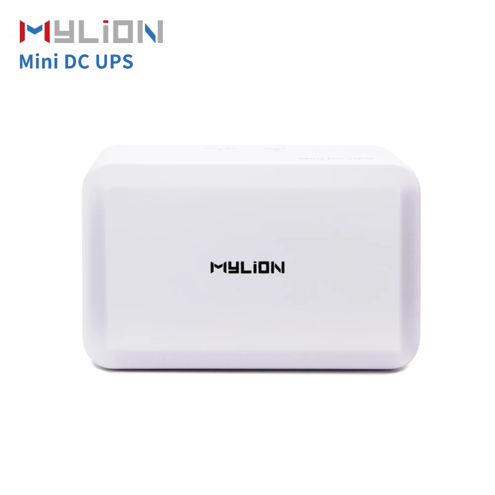 Mylion Mini DC Uninterruptible Power Supply MU68 12V 3A 12000mAh Mini DC UPS Battery Backup Unit for WiFi Router ONT ONU Gateway