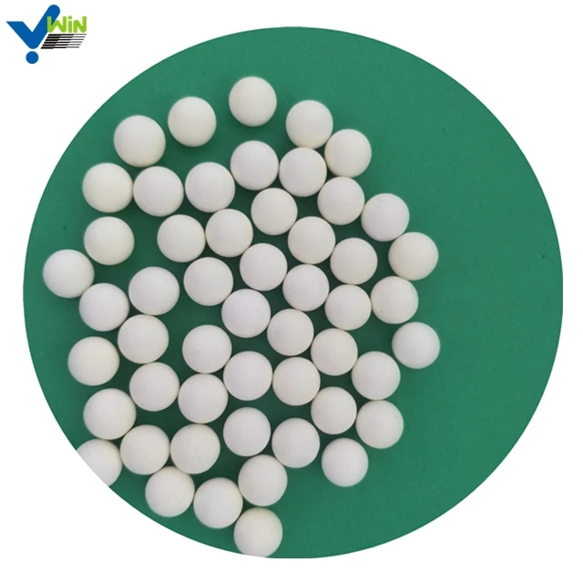 Industrial 92% 95% 99% Alumina Ceramic Beads Inert Porcelain Ceramic Ball for Support Catalyst