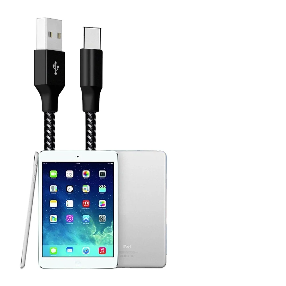 Six colors tough hard to break for iphone charger nylon braided grey cable mobile charger cable