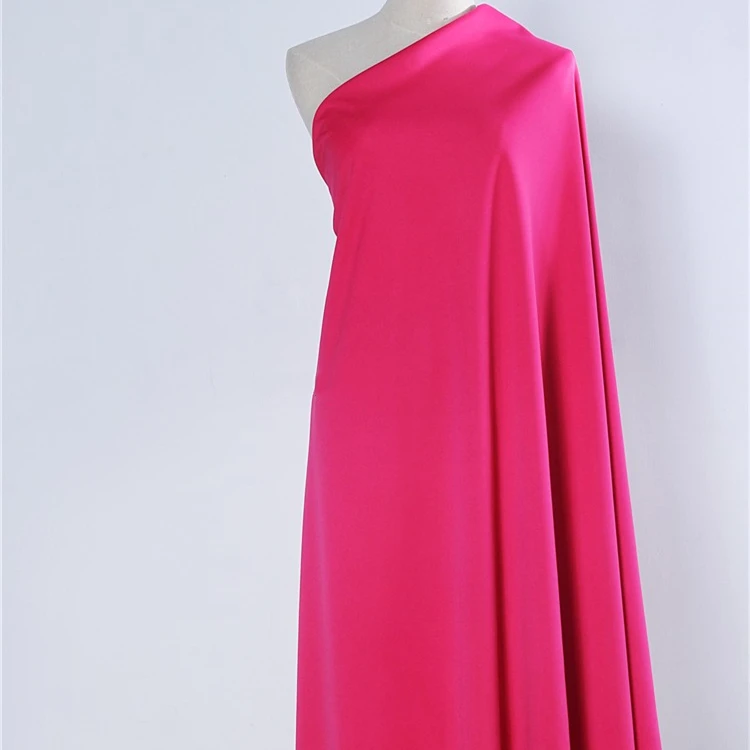 NR Roma Fabric Knit Weft 68 Rayon Viscose 27 Nylon Polyamide 5 Spandex Elastane Interlock Ponte De Roma Fabric for Garment Pants