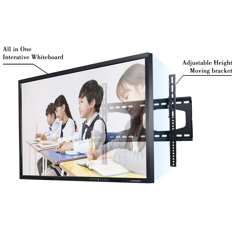 YCZX 86-Inch Smart Board Interactive Whiteboard for Convenient Teaching and Meeting