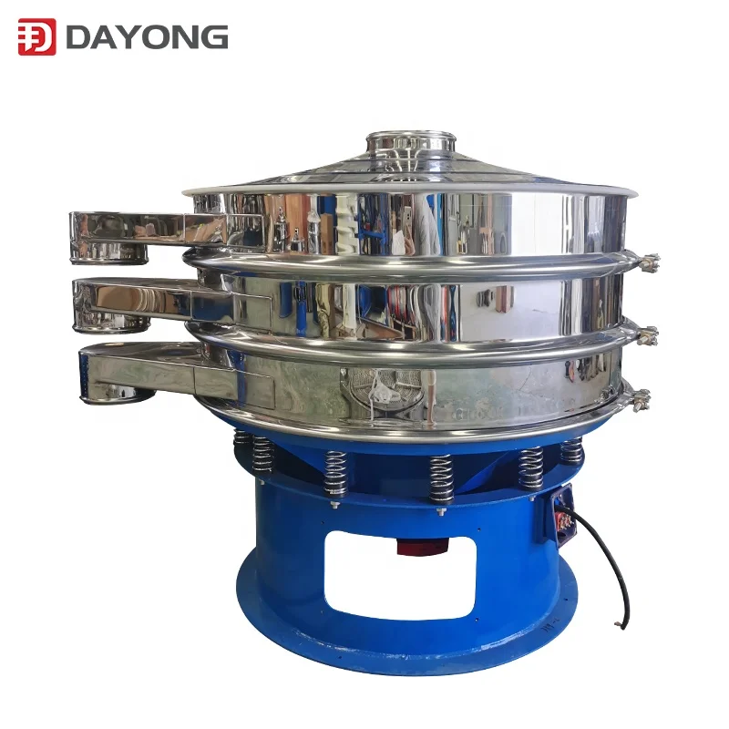 Red yeast powder large capacity resin vibrating screen separator
