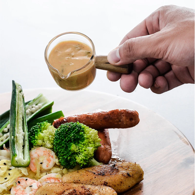 Mini Dessert Plate, Cake Stand with Dome lid,  acacia wood Dessert Plate with Soy Sauce Dish set
