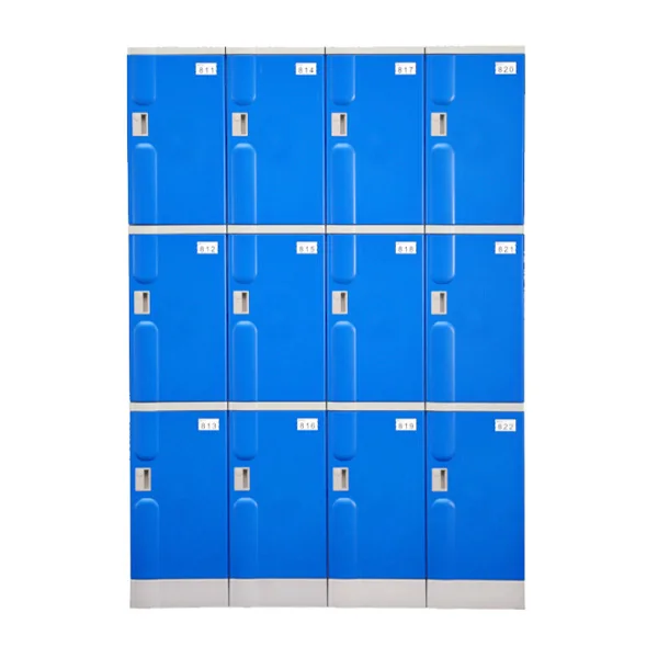 Factory Wholesale Student Dormitory Classroom Bag Cabinet Staff ABS Plastic locker Cabinet