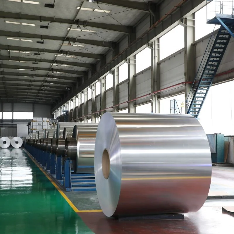 Alu Foil 8011 3003 3004 1235 Gold PLA Alloy aluminium foil jumbo roll Supplier For food aluminum foil Container