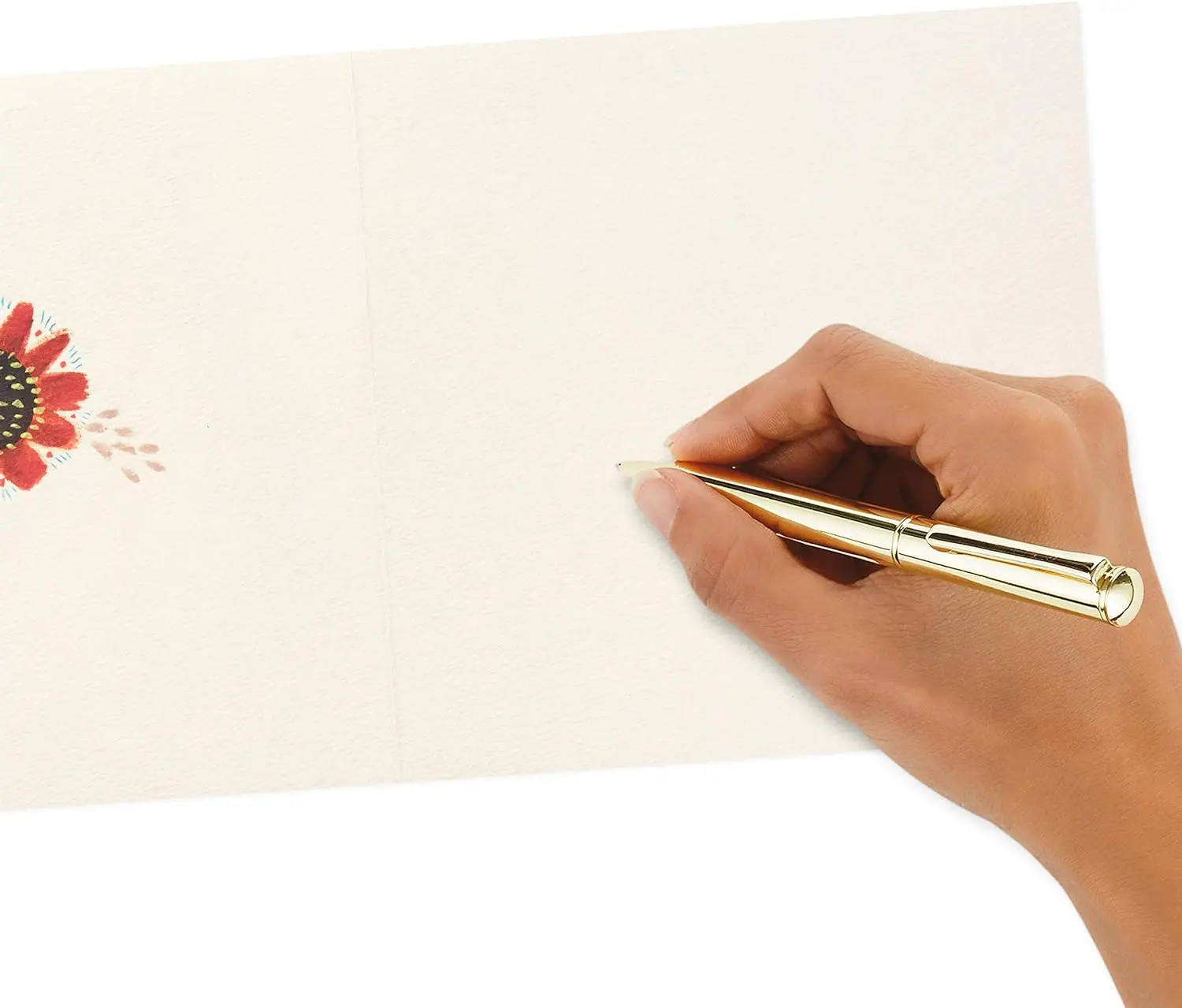 Best Selling Colorful Creative Fancy Paper Hot Stamping Birthday Gift Greeting Card for Children Friends with Beautiful Flowers