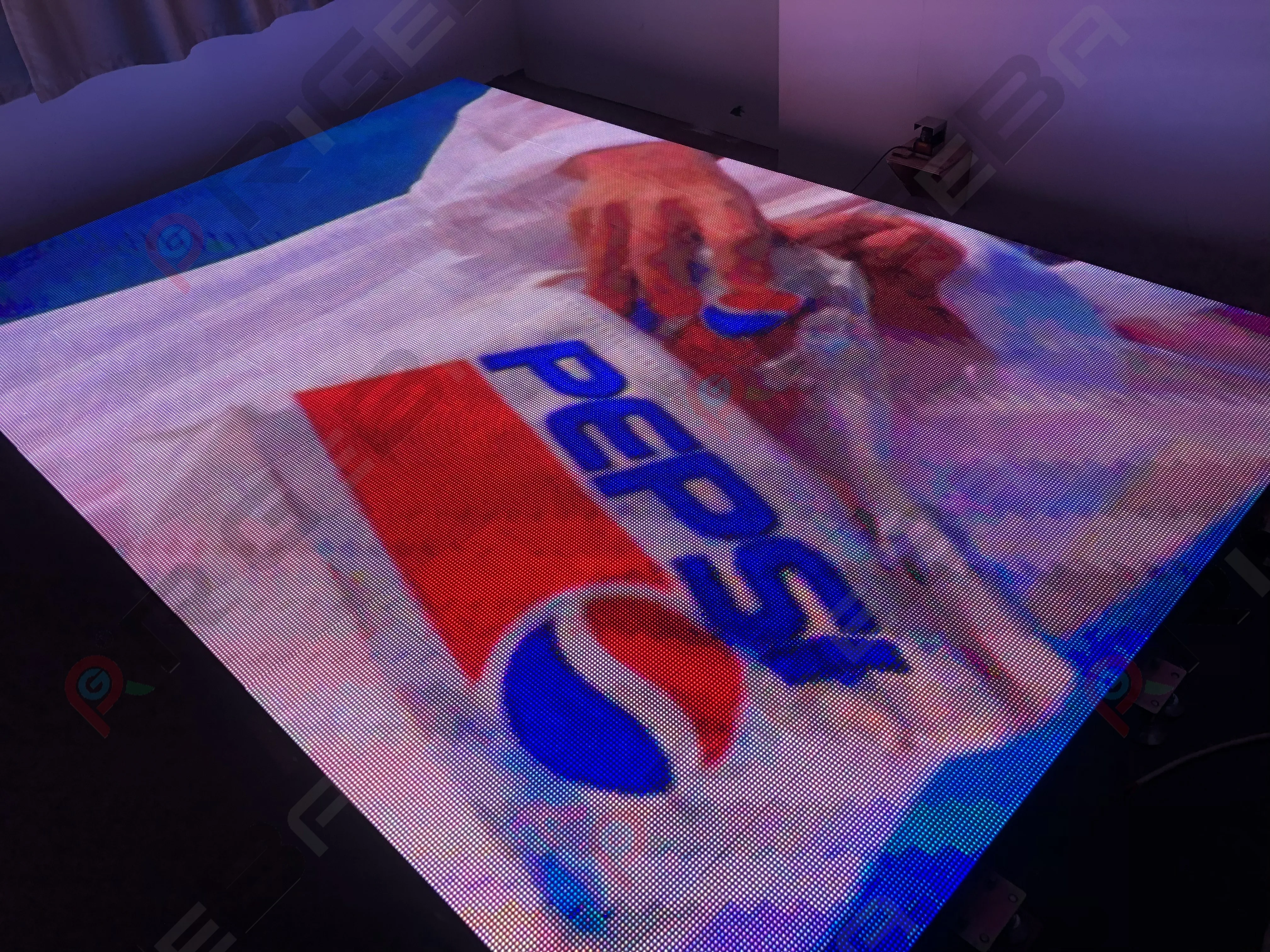 rigeba disco dj stage popular P6.25 led video interactive dance floor for party events