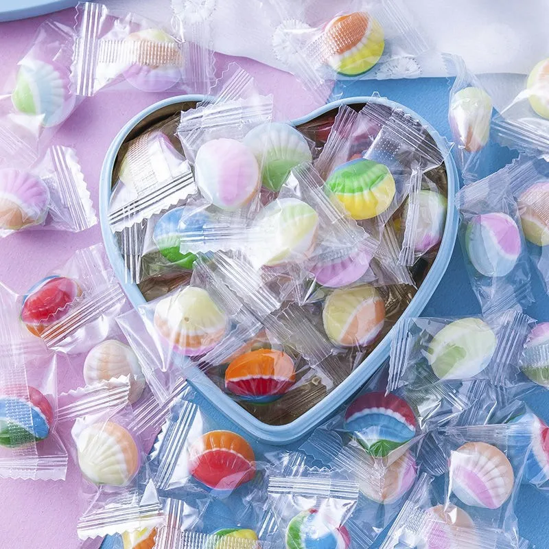 Mini Hard Candy Sweet Fruity Flavor Bag Packaging Multi-colored hard candy