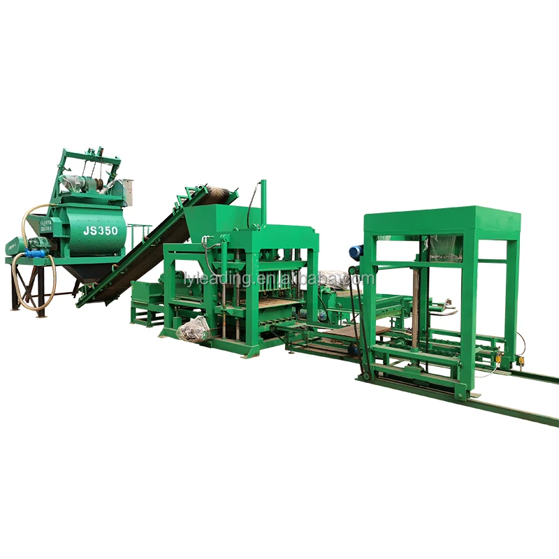 QTJ4-18 Cement Block Making Machine, Full Automatic Automatic Concrete Block Making Machine for Small Business Idea