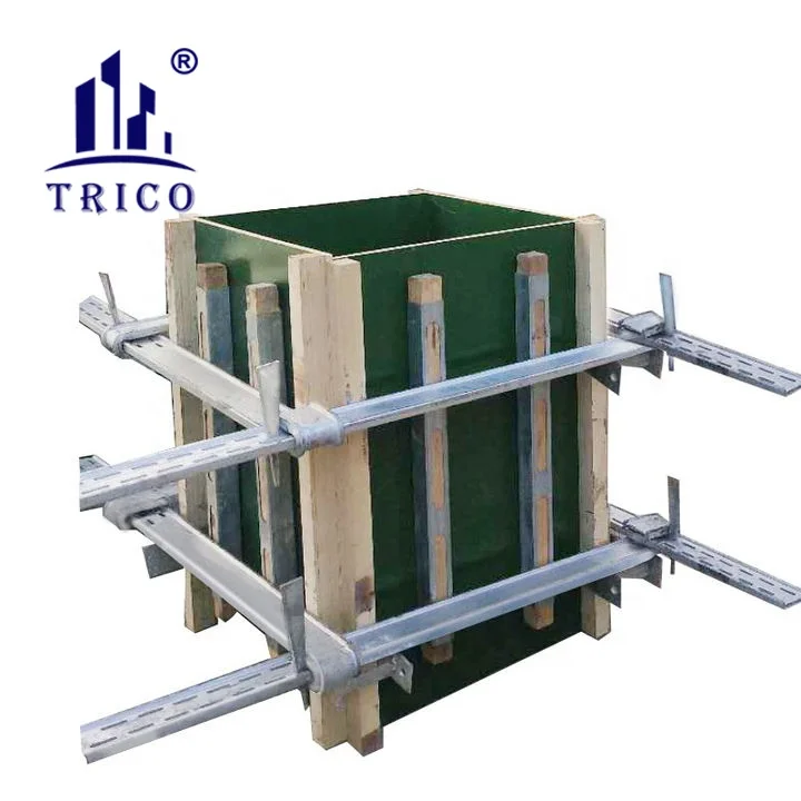 Hebei Factory Galvanized Formwork Steel Column Clamp Adjustable Column Formwork Clamp