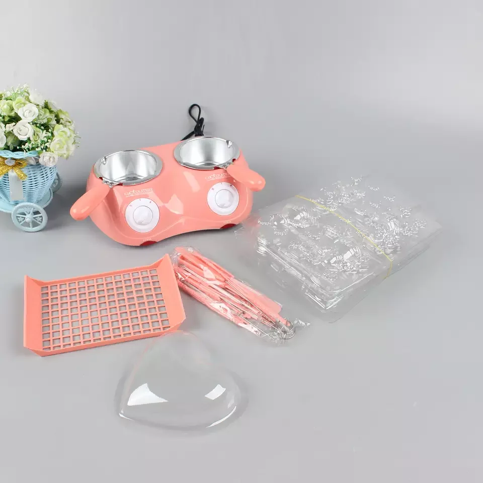 2024 New Candy Melts Chocolate Electric Melting Chocolate Pot Chocolate Heating Tempering