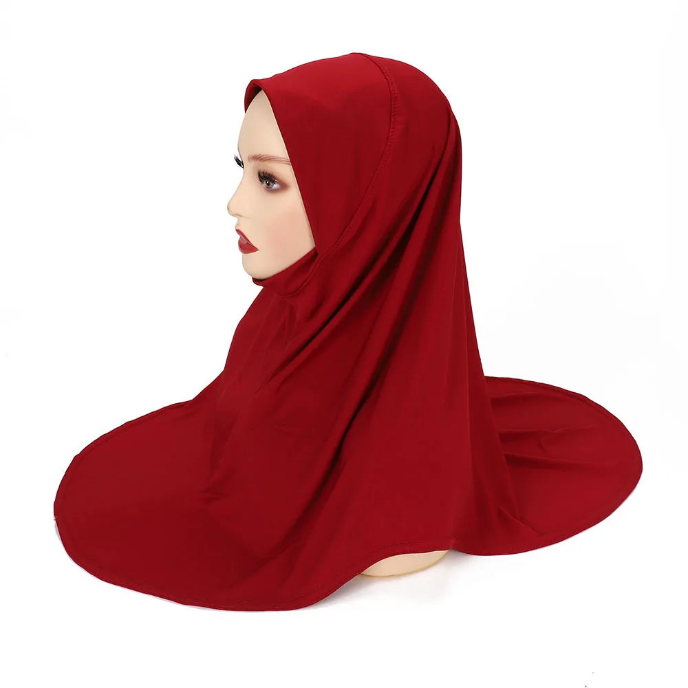 2024 Malaysian Ready to Wear Turban Jilbab Khimar Crystal Hemp Plain Ladies Muslim Women Premium Kerudung Instant Hijabs