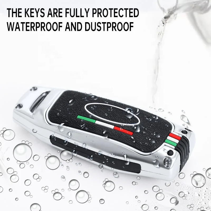 New Design 2023 Car Accessories Quality Zinc Alloy Car Key Cover For Ford Focus 3 4 St Mondeo 5 Mk5 Mustang F-150 Explorer Edge