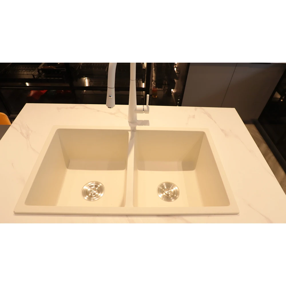 Single Bowl Artificial Granite Sink Quartz Kitchen Sink