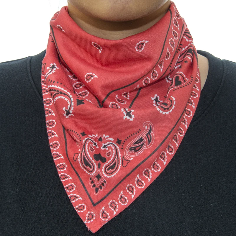 custom square bandana silk bandanna printed classic custom bandana logo cotton bandana