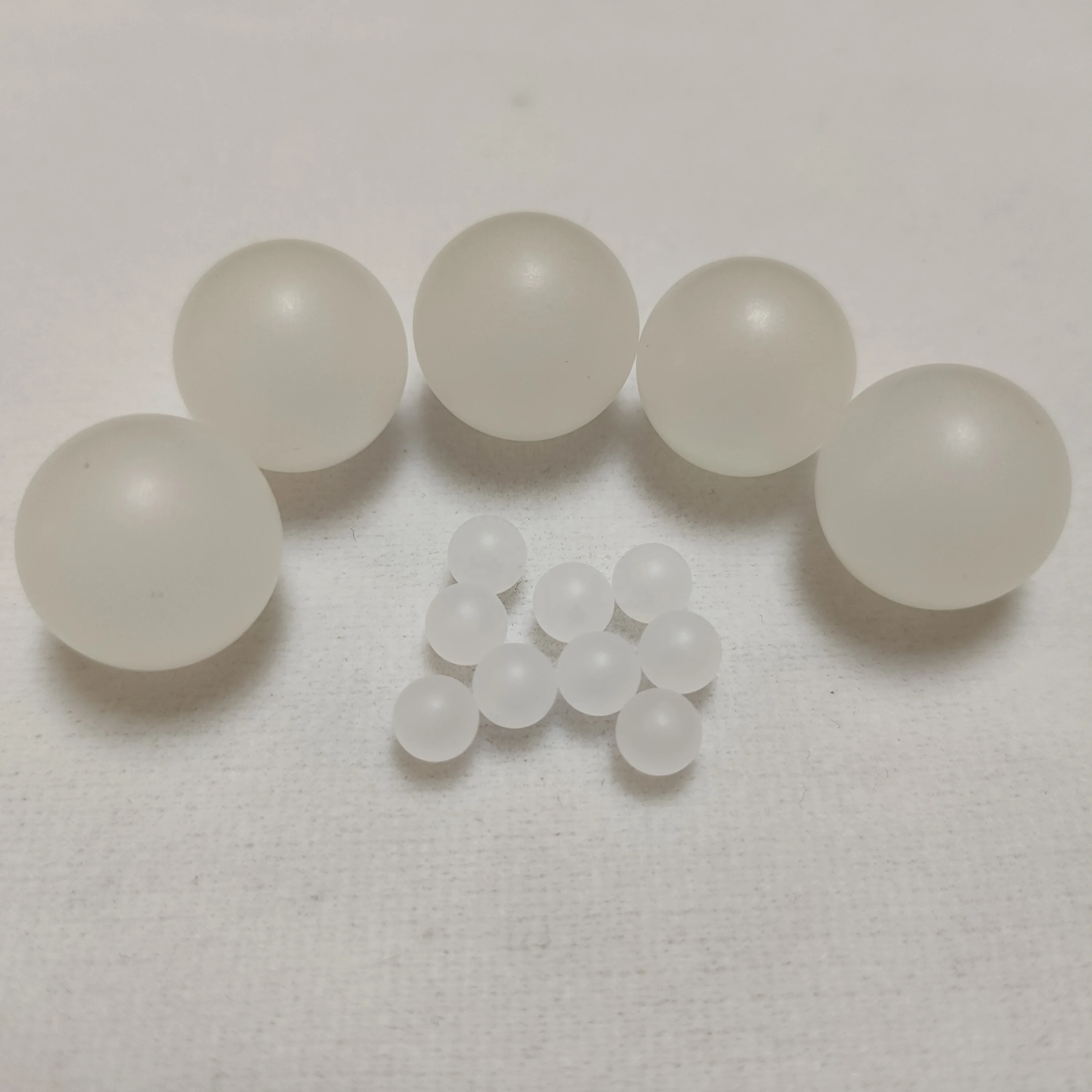 Solid plastic ball 19mm 20mm 22.225mm 25mm 25.4mm large solid pp plastic ball for sale