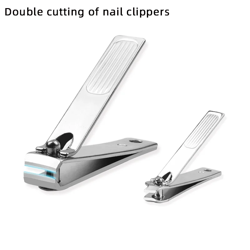 Custom logo convenience nail scissors set  8 pieces nail clipper nail file stainless steel beauty personal care manicure set