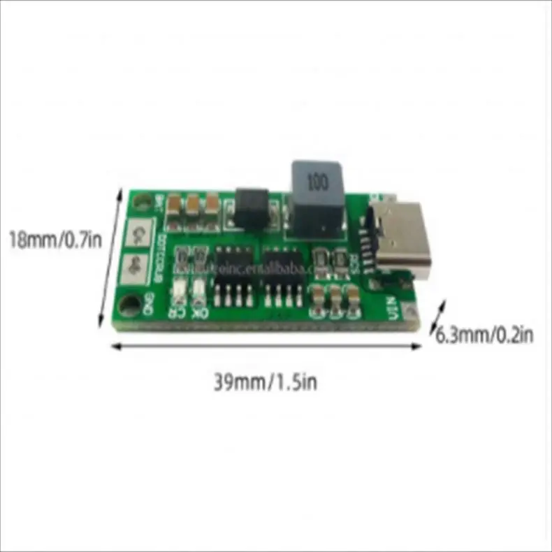 Multi-Cell 2S 3S 4S Type-C To 8.4V 12.6V 16.8V Step-Up Boost LiPo Polymer Li-Ion Charger 7.4V 11.1V 14.8V 18650 Lithium Battery