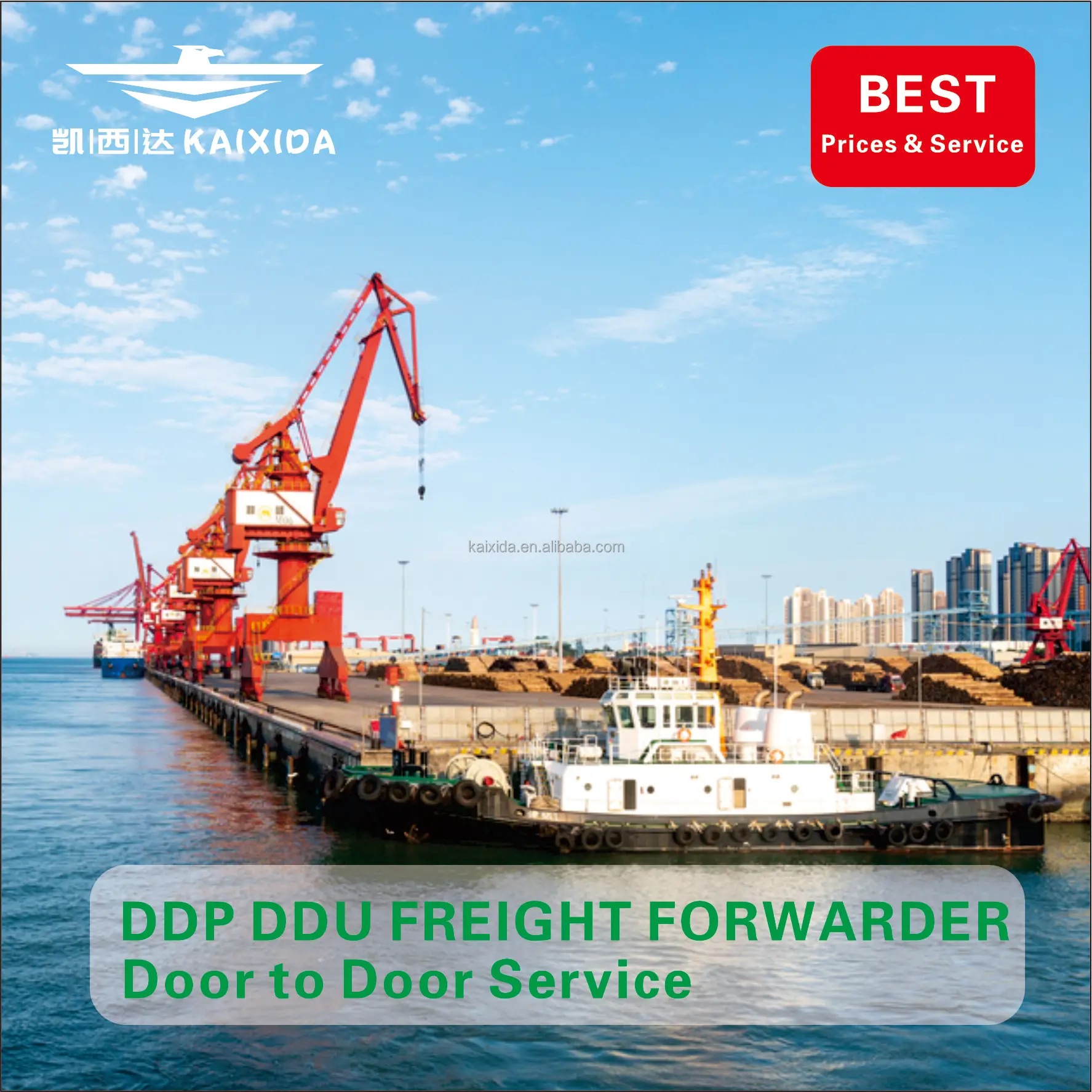 kaixida Professional cargo transport from China to Russia DDP transport Agent to Russia Europe transport to Russia