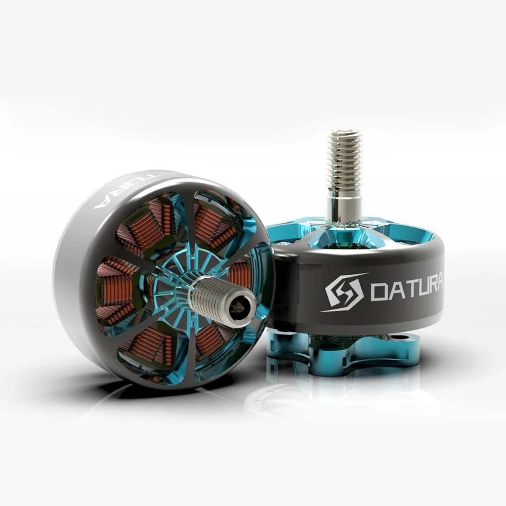FOXEER DATURA 2207 5 2750KV 4S 1950KV 6S бесщеточный двигатель с полым валом из алюминиевого сплава