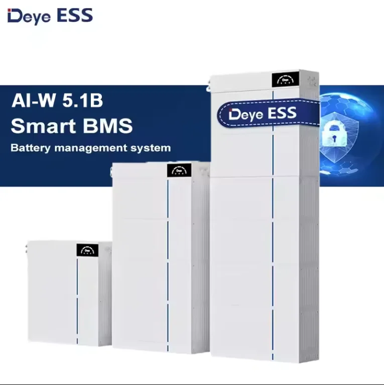 Deye battery AI-W5.1-5/6/8/P1-EU AI-W5.1-8/10/12P3-EU LiFePO4 51.2V 5.12kwh Energy Storage Deye lithium batteries
