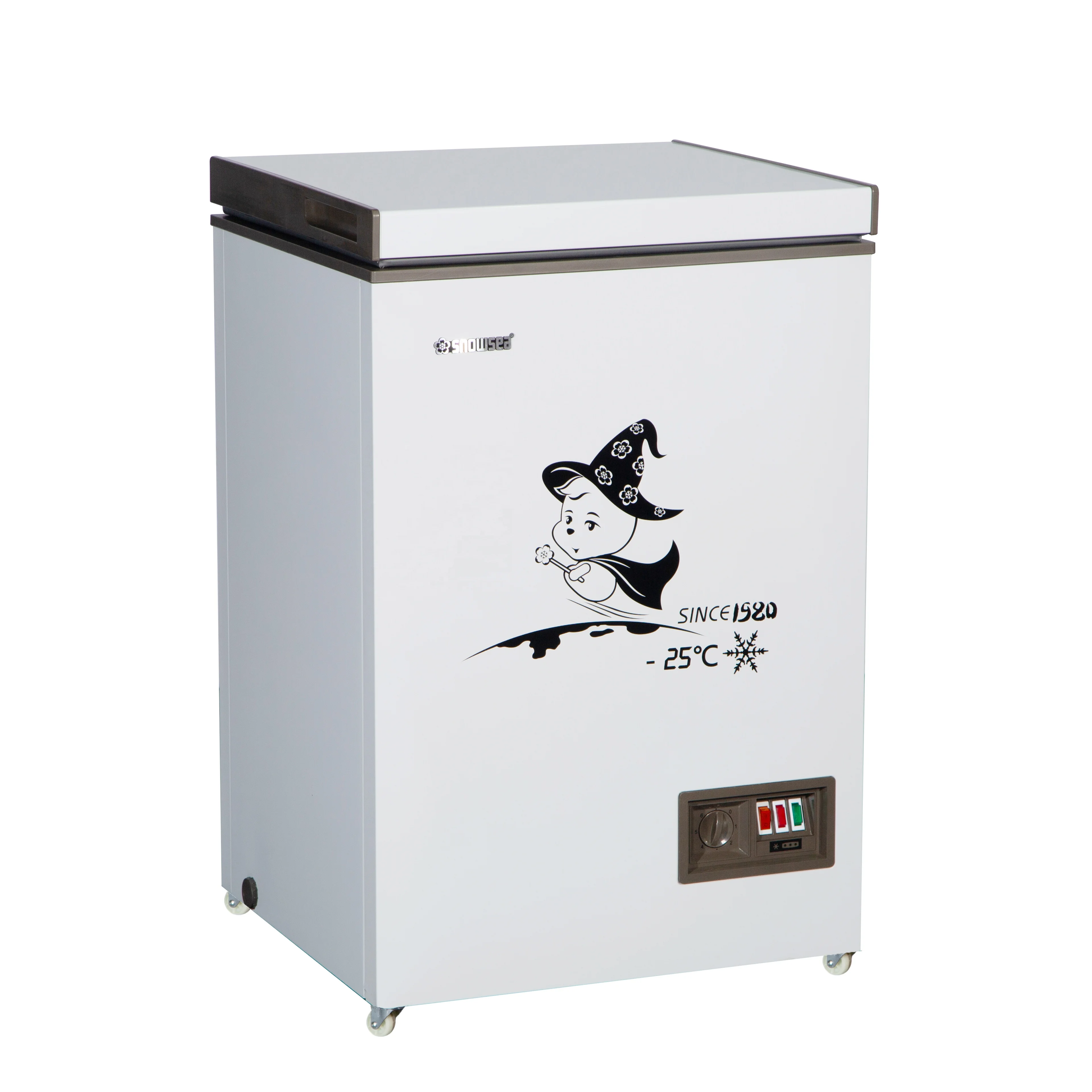 DC BD-100A Wholesale Factory Price Freezers room fridges Comercial chest freezer