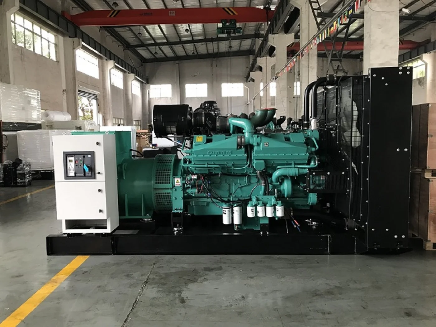 Powered by Cummins engine KTA50-G3 generator 1000 kw electric power plant for sale