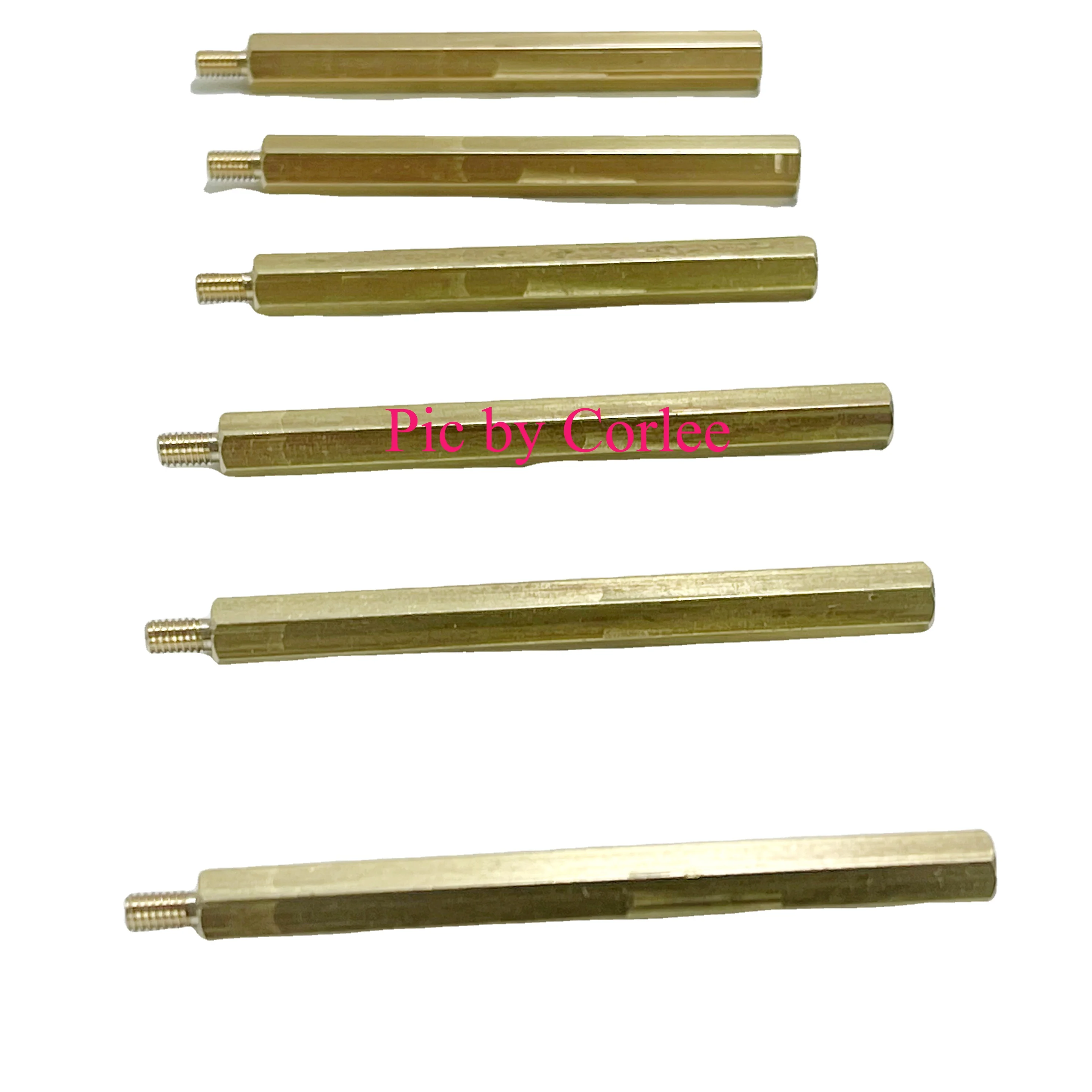 Custom precision cnc turn-mill machined Brass Shaft Plug Threaded Brass Rods brass cnc machining parts cheap cnc machining