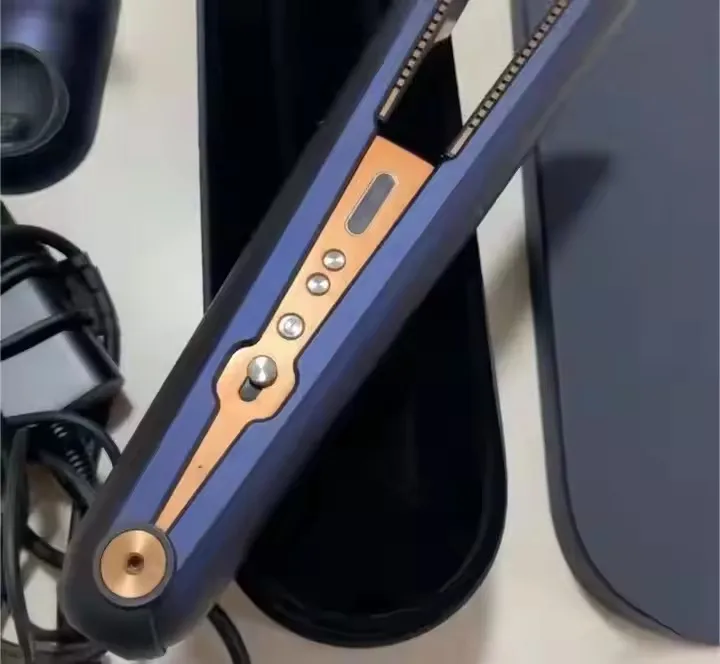 Новый выпрямитель для волос HT01 HS06 Dys Airstrait бытовых 2-в-1 HS05 Airwraps бигуди отрицательные ионы портативный