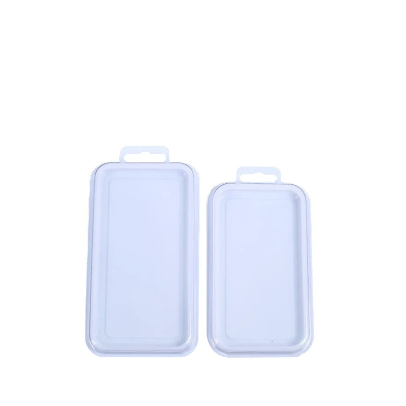 Transparent PET Mobile Phone Case Blister Packaging Boxes