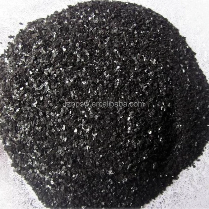 Brown and Black Seaweed Powder Fertilizer for Plant