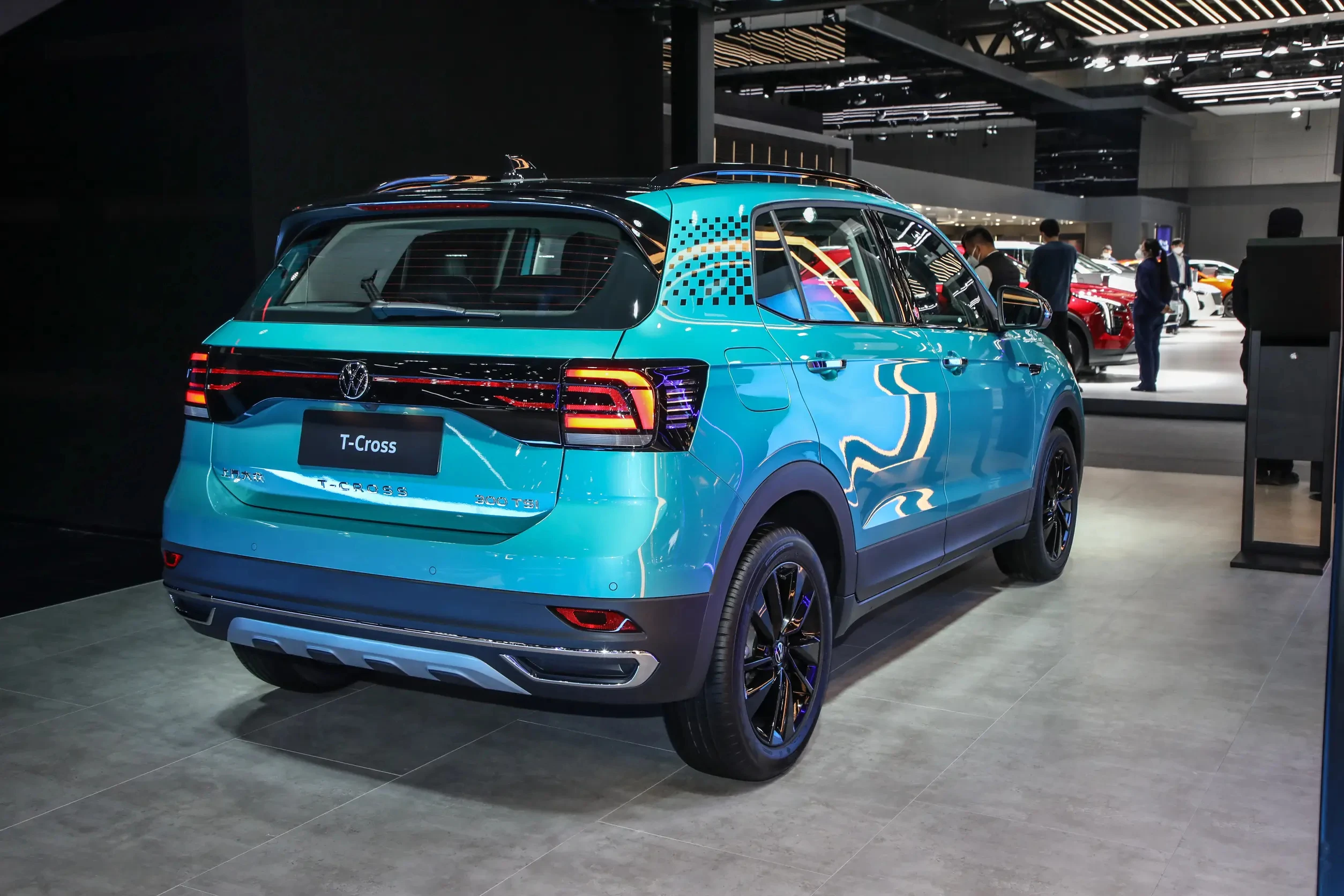 2024 недорогие новые автомобили для Volkswagen T-Cross 1.5l/300tsi Dsg Удобные 5 двери мест Lhd маленький внедорожник семья низкая цена Vw