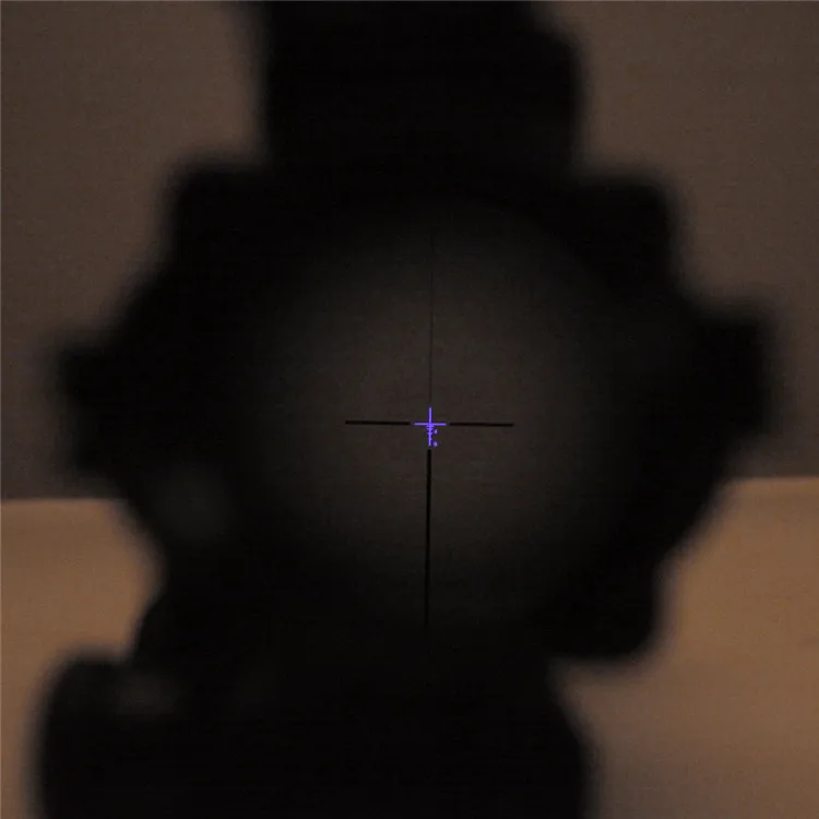 
4x32 Prism Rifle Scope Optic Sight Red Tactical Tri Acog Prismatic Blue, Red, Green Adjustable Range 