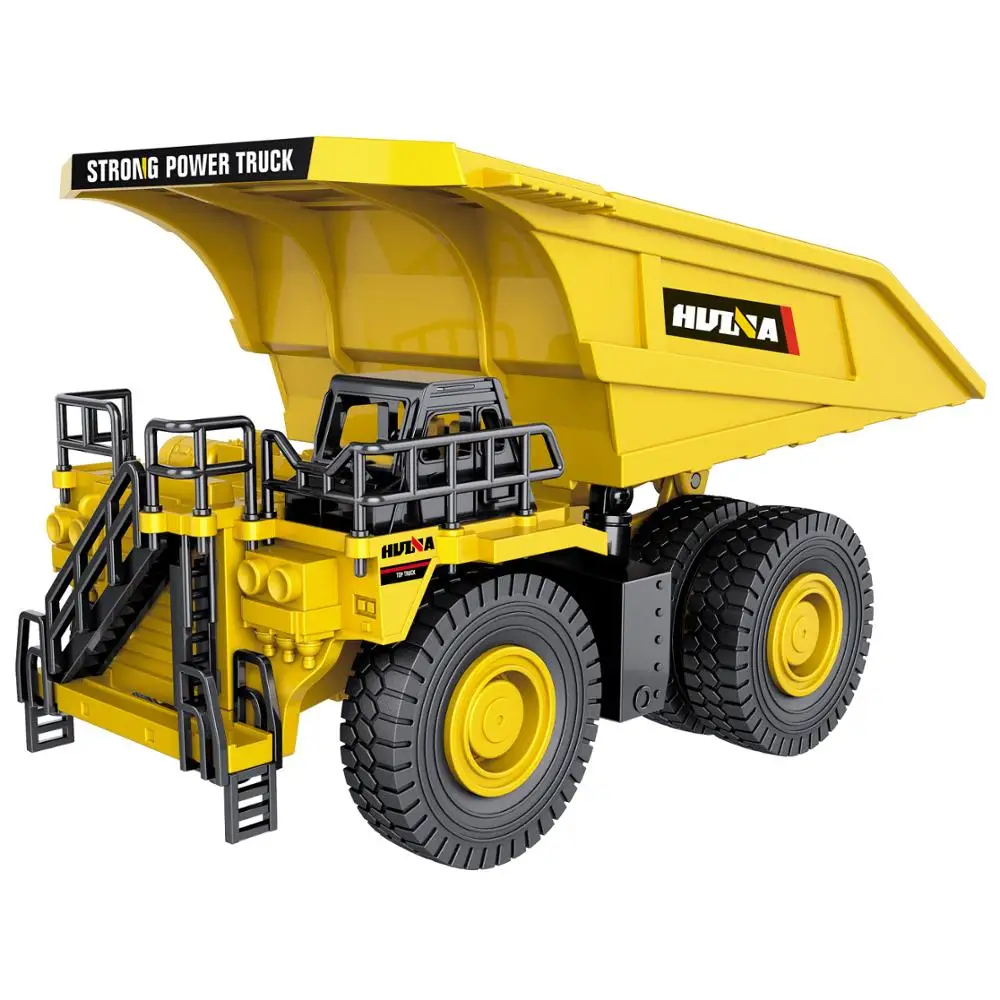 Литая Игрушечная машина Huina 1/60 грузовик экскаватора из сплава статическая модель Инженерная техника погрузчик игрушки подарки для детей