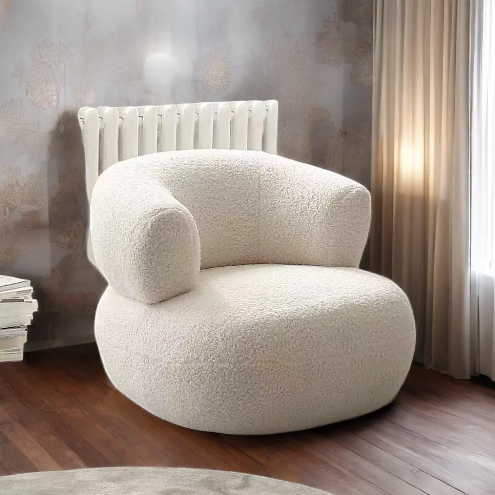 Comfortable Velvet Lounge Chair Set for  Kitchen School Bathroom Workshop Farmhouse for Living Room Lobby